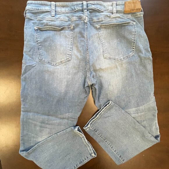 Express Mens Slim Fit Hyper Stretch Jeans Size 40x30 - Picture 4 of 4